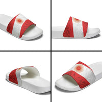 Peru Inti Slide Sandals 1822 Flag Stylized