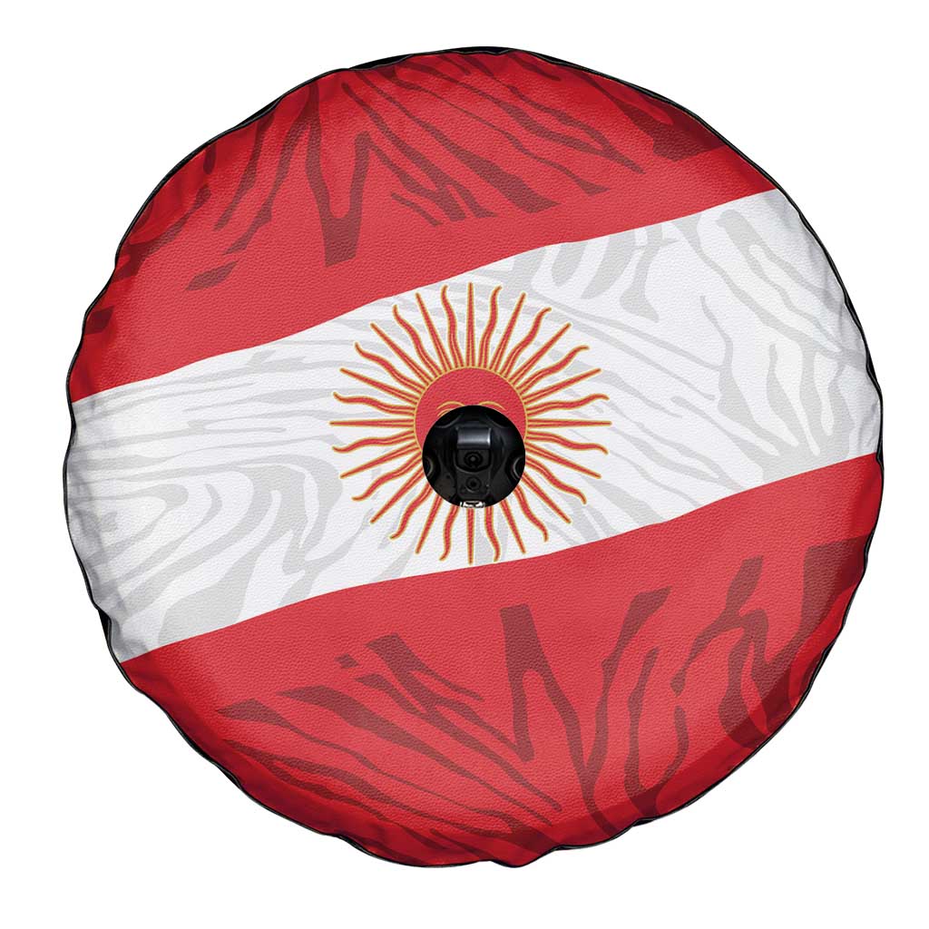 Peru Inti Spare Tire Cover 1822 Flag Stylized