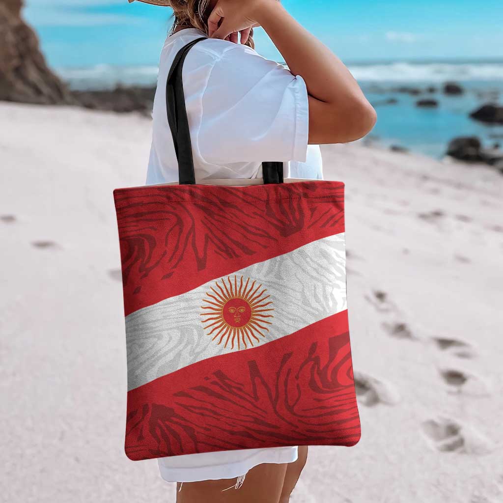 Peru Inti Tote Bag 1822 Flag Stylized
