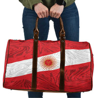 Peru Inti Travel Bag 1822 Flag Stylized