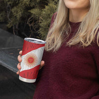 Personalized Peru Inti Tumbler Cup 1822 Flag Stylized