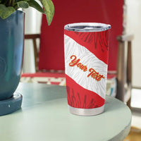 Personalized Peru Inti Tumbler Cup 1822 Flag Stylized