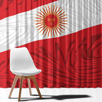 Peru Inti Window Curtain 1822 Flag Stylized