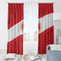 Peru Inti Window Curtain 1822 Flag Stylized