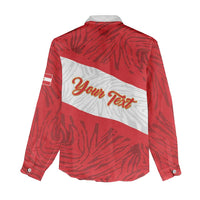 Personalized Peru Inti Women Casual Shirt 1822 Flag Stylized