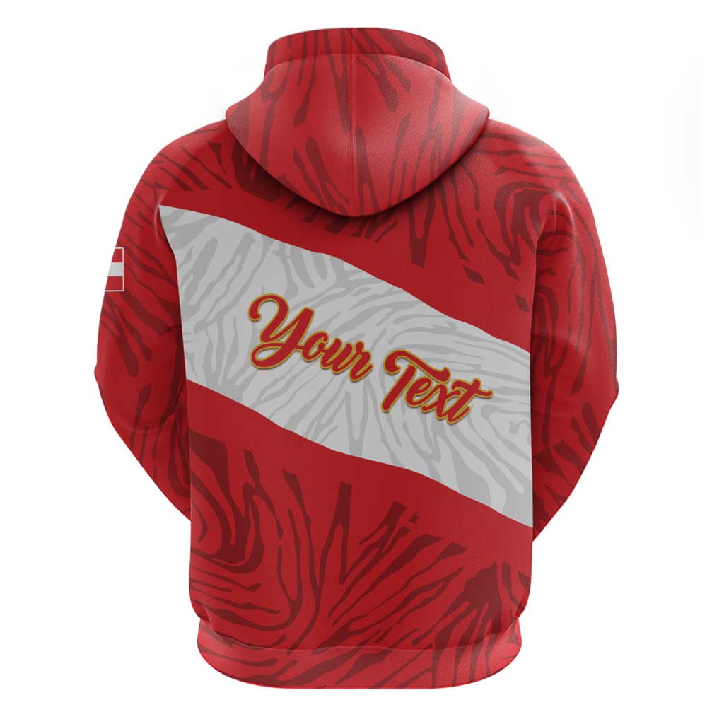Personalized Peru Inti Zip Hoodie 1822 Flag Stylized