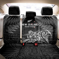 New Zealand 2024 Rugby Back Car Seat Cover Silver Fern Aotearoa Kiwi - Wonder Print Shop