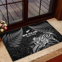 New Zealand 2024 Rugby Rubber Doormat Silver Fern Aotearoa Kiwi - Wonder Print Shop