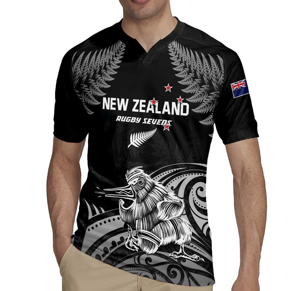 Custom New Zealand 2024 Rugby Rugby Jersey Silver Fern Aotearoa Kiwi - Wonder Print Shop