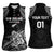 Custom New Zealand 2024 Rugby Women Sleeveless Polo Shirt Silver Fern Aotearoa Kiwi - Wonder Print Shop