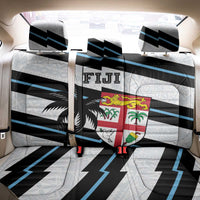 Fiji 2024 Rugby Back Car Seat Cover Fijian Tapa Pattern - Wonder Print Shop