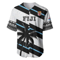 Custom Fiji 2024 Rugby Baseball Jersey Fijian Tapa Pattern - Wonder Print Shop