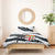 Fiji 2024 Rugby Bedding Set Fijian Tapa Pattern - Wonder Print Shop