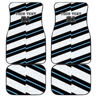 Fiji 2024 Rugby Car Mats Fijian Tapa Pattern - Wonder Print Shop