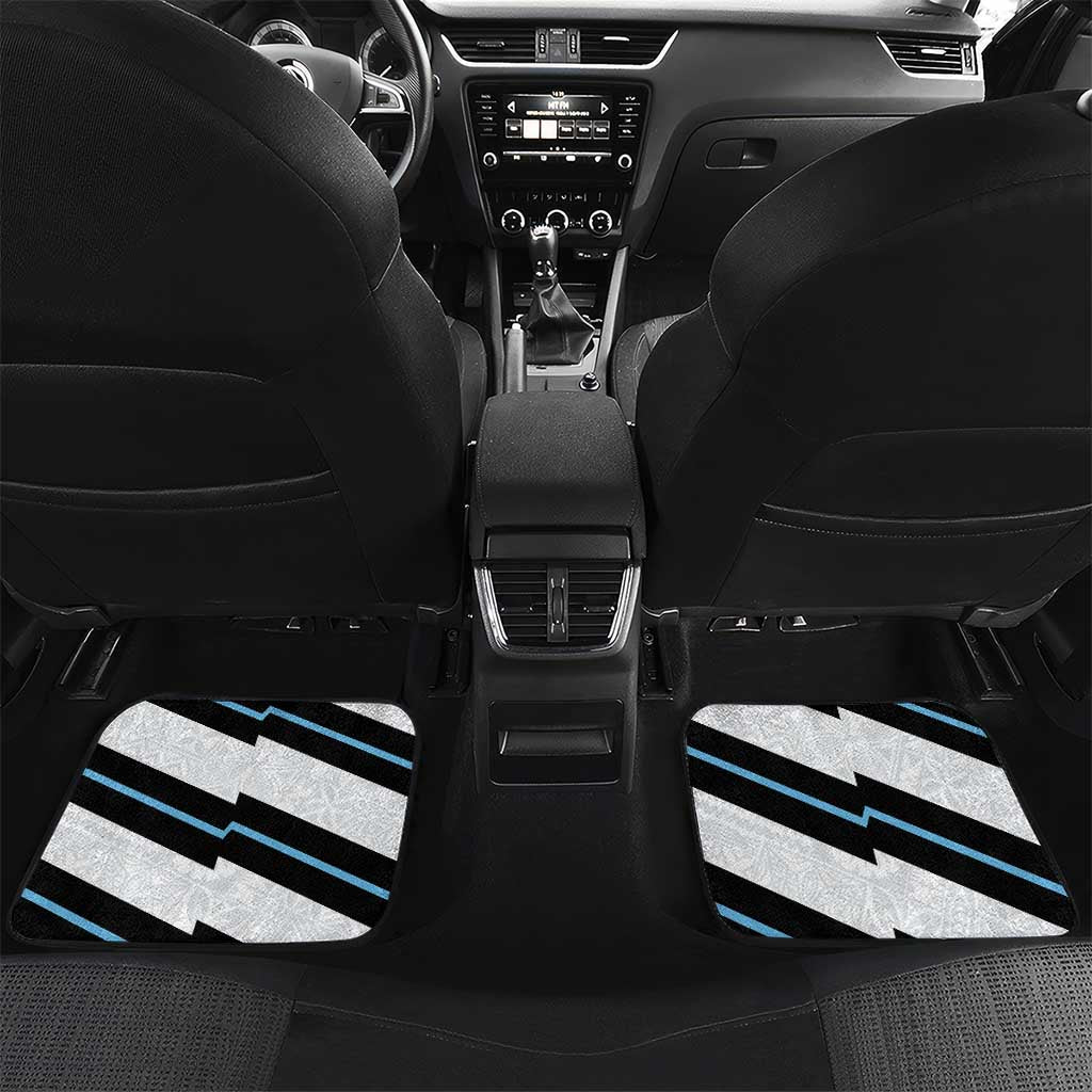Fiji 2024 Rugby Car Mats Fijian Tapa Pattern - Wonder Print Shop