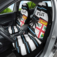 Fiji 2024 Rugby Car Seat Cover Fijian Tapa Pattern - Wonder Print Shop