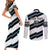 Custom Fiji 2024 Rugby Couples Matching Short Sleeve Bodycon Dress and Long Sleeve Button Shirt Fijian Tapa Pattern - Wonder Print Shop