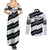 Custom Fiji 2024 Rugby Couples Matching Summer Maxi Dress and Long Sleeve Button Shirt Fijian Tapa Pattern - Wonder Print Shop