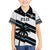 Custom Fiji 2024 Rugby Family Matching Off Shoulder Maxi Dress and Hawaiian Shirt Fijian Tapa Pattern - Wonder Print Shop