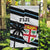 Fiji 2024 Rugby Garden Flag Fijian Tapa Pattern - Wonder Print Shop
