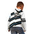 Custom Fiji 2024 Rugby Kid Hoodie Fijian Tapa Pattern - Wonder Print Shop