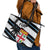 Fiji 2024 Rugby Leather Tote Bag Fijian Tapa Pattern - Wonder Print Shop