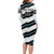 Custom Fiji 2024 Rugby Long Sleeve Bodycon Dress Fijian Tapa Pattern - Wonder Print Shop