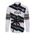 Custom Fiji 2024 Rugby Long Sleeve Button Shirt Fijian Tapa Pattern - Wonder Print Shop