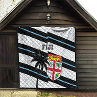 Fiji 2024 Rugby Quilt Fijian Tapa Pattern - Wonder Print Shop