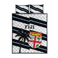 Fiji 2024 Rugby Quilt Bed Set Fijian Tapa Pattern - Wonder Print Shop