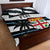Fiji 2024 Rugby Quilt Bed Set Fijian Tapa Pattern - Wonder Print Shop
