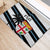 Fiji 2024 Rugby Rubber Doormat Fijian Tapa Pattern - Wonder Print Shop