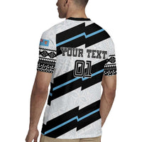 Custom Fiji 2024 Rugby Rugby Jersey Fijian Tapa Pattern - Wonder Print Shop