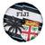 Fiji 2024 Rugby Spare Tire Cover Fijian Tapa Pattern - Wonder Print Shop