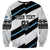Custom Fiji 2024 Rugby Sweatshirt Fijian Tapa Pattern - Wonder Print Shop