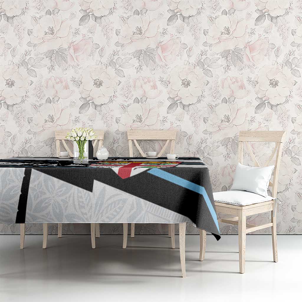 Fiji 2024 Rugby Tablecloth Fijian Tapa Pattern - Wonder Print Shop