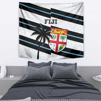 Fiji 2024 Rugby Tapestry Fijian Tapa Pattern - Wonder Print Shop