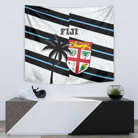 Fiji 2024 Rugby Tapestry Fijian Tapa Pattern - Wonder Print Shop