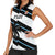 Custom Fiji 2024 Rugby Women Sleeveless Polo Shirt Fijian Tapa Pattern - Wonder Print Shop