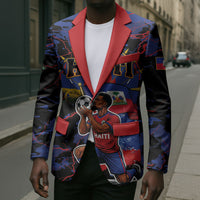 Personalized Haiti Soccer Pride Blazer Ayiti Nan Mondyal 2026
