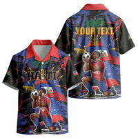 Personalized Haiti Soccer Pride Kid Hawaiian Shirt Ayiti Nan Mondyal 2026 LT01