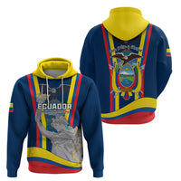 Ecuador Independence Day Hoodie Monumento a la Independencia Quito 10th August - Wonder Print Shop