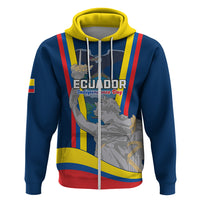 Ecuador Independence Day Hoodie Monumento a la Independencia Quito 10th August - Wonder Print Shop