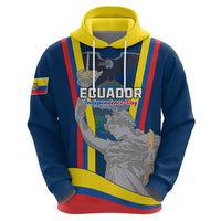 Ecuador Independence Day Hoodie Monumento a la Independencia Quito 10th August - Wonder Print Shop