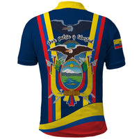 Ecuador Independence Day Polo Shirt Monumento a la Independencia Quito 10th August - Wonder Print Shop