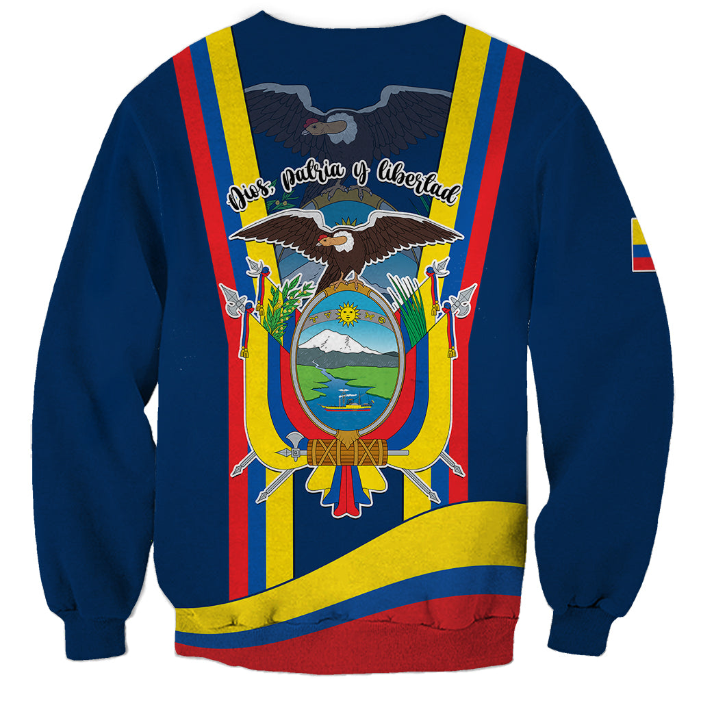 Ecuador Independence Day Sweatshirt Monumento a la Independencia Quito 10th August - Wonder Print Shop