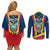 custom-ecuador-independence-day-couples-matching-off-shoulder-short-dress-and-long-sleeve-button-shirts-monumento-a-la-independencia-quito-10th-august