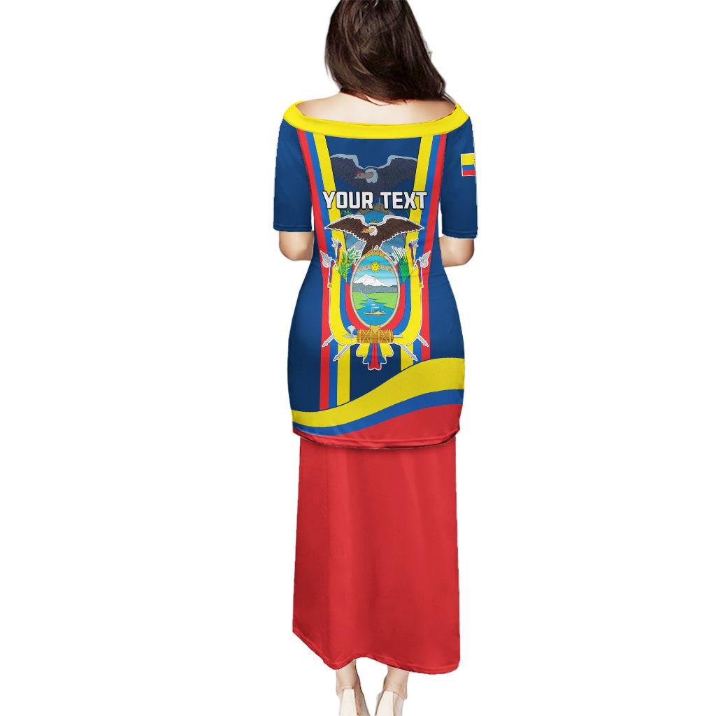 Custom Ecuador Independence Day Puletasi Monumento a la Independencia Quito 10th August - Wonder Print Shop