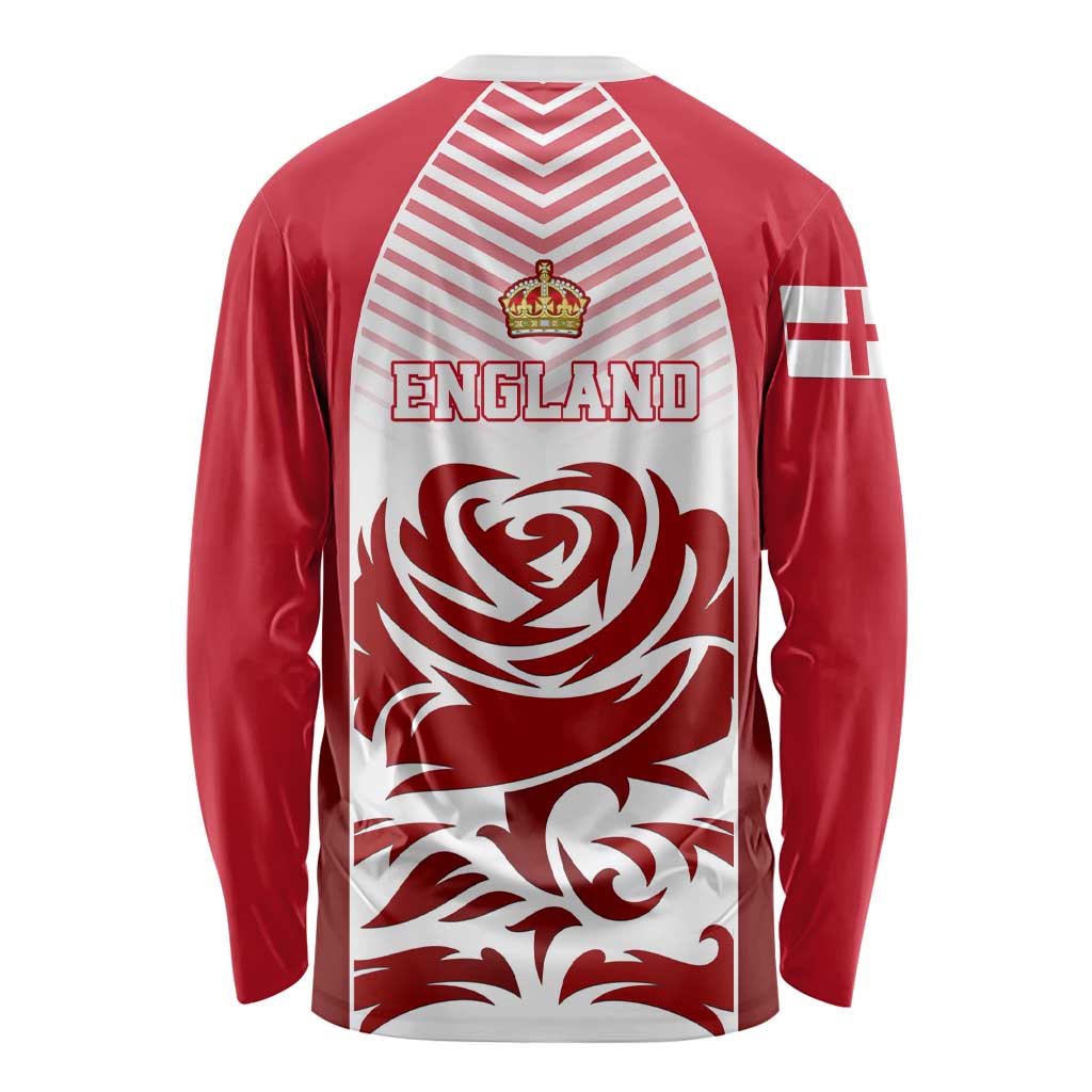 England Long Sleeve Shirt Three Lions and Tudor Rose LT01