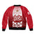 England Sleeve Zip Bomber Jacket Three Lions and Tudor Rose - Wonder Print Shop